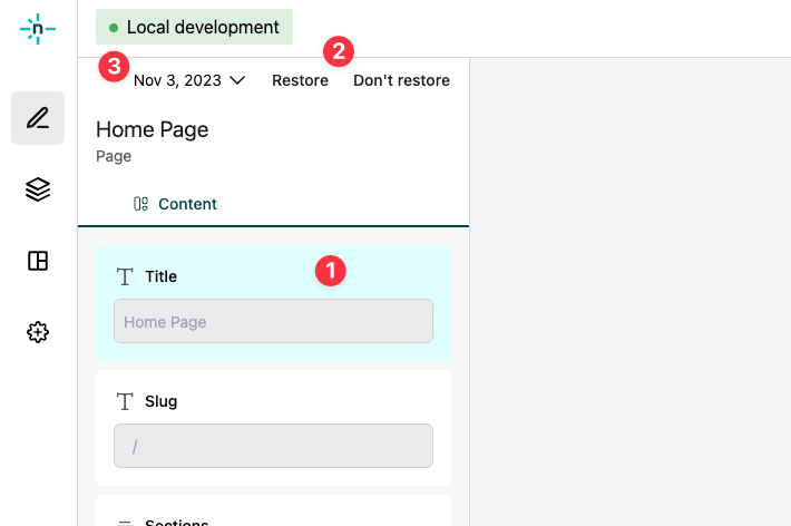 version control - view previous version