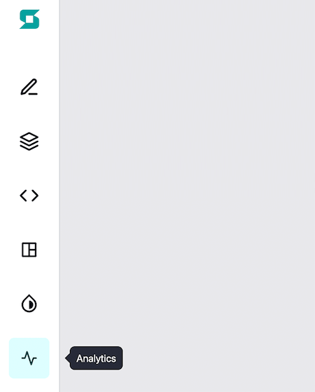 Standard and custom sidebar buttons.